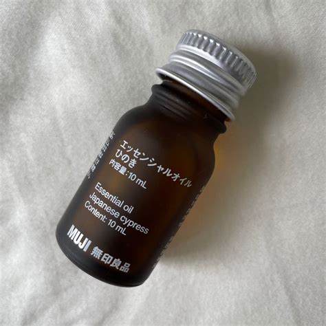 Wts Muji Essential Oils Japanese Cypress Geranium Beauty