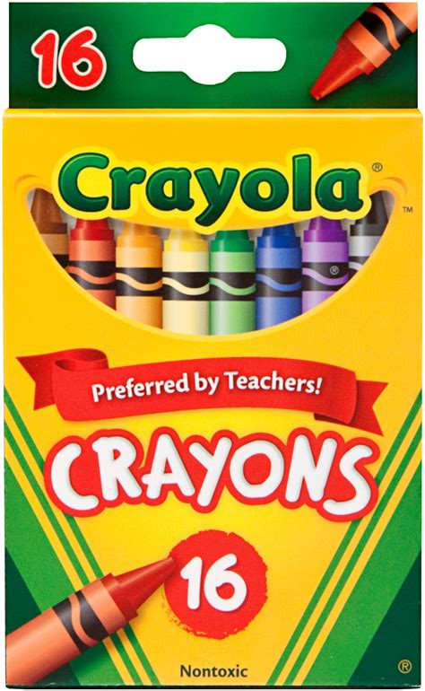 Crayola Crayons 16 Count Multipack Of 24