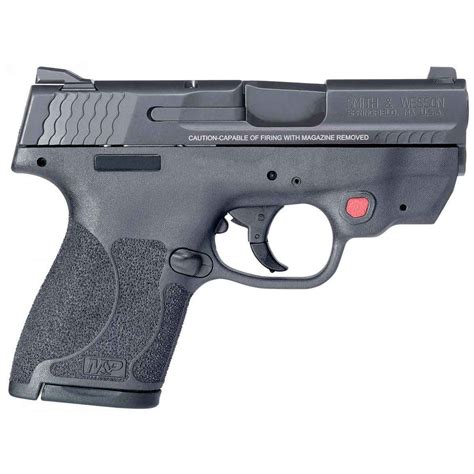 Smith And Wesson Mandp 9 Shield M20 Wcrimson Trace 9mm Luger 31in Black