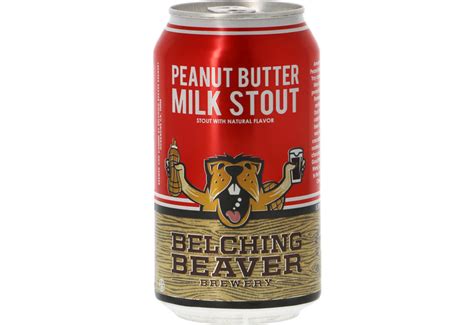 Belching Beaver Peanut Butter Milk Stout Craft Beer