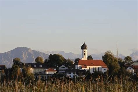 Iffeldorf Parish Church Of St Vitus Upper Bavaria Photos Framed