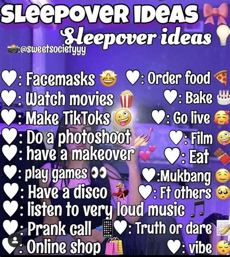 Sleepover Ideas Teen Sleepover Ideas Sleepover Tips Teen Sleepover