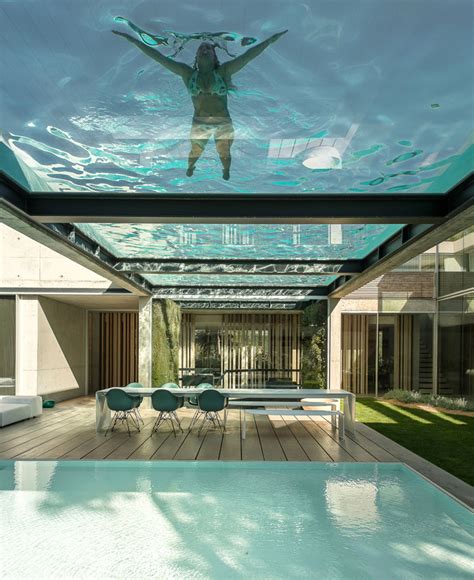 Rooftop Swimming Pool Experience In A Luxurious Modern House Interiorzine