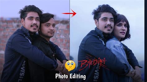 Bhediya Movie Photo Editing Tutorial Download Background Khatarnak Creation