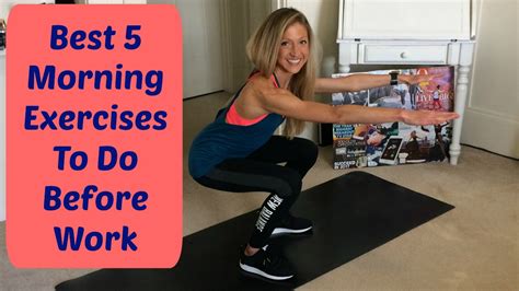 Best 5 Morning Exercises To Do Before Work Jump Start Your Day With