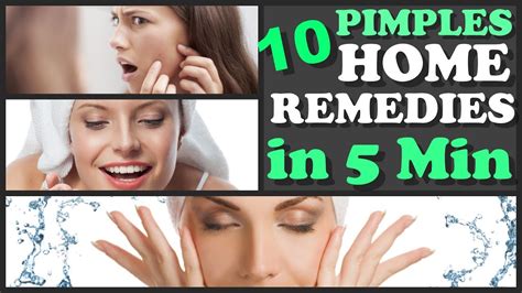 Top 10 Home Remedies To Get Rid Of Pimples In 5 Minutes Fast Pimple