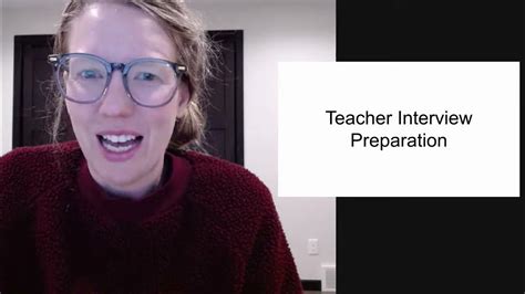 Teacher Interview Preparation Youtube
