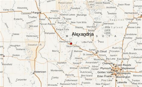 Search and share any place, find your location, ruler for distance measuring. Alexandria, Minnesota Location Guide