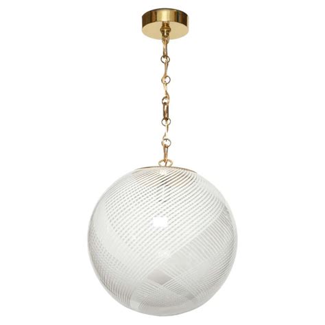 Murano Glass Globe Pendant At 1stdibs Murano Glass Globes