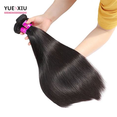 Cuticle Aligned Super Double Drawn Virgin Human Hair Brazilian Straight