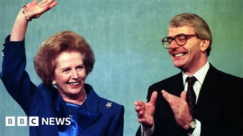 National Archives Thatcher And Major Clashed Over Economy Bbc News