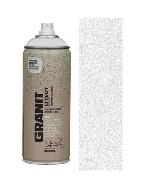 Montana Granite Effect Spray Paint 400ml Light Grey Eg7000 Spray