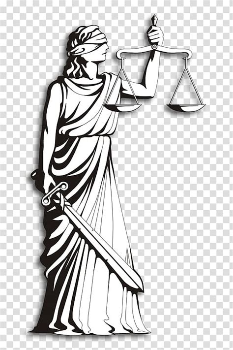 Free Download Lady Justice Symbol Measuring Scales Court Linha Do