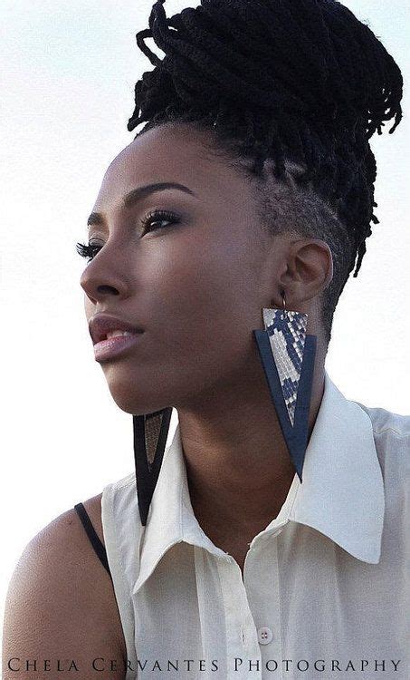 Afropolitan Braids With Shaved Sides Shaved Side Hairstyles Natural