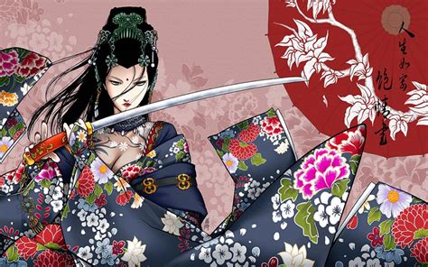 anime girl samurai female warrior swords katana hd wallpaper tattoo female samurai samurai