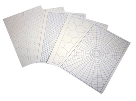 A4 Maths Papers Isometric Grid Unpunched Paper Plus