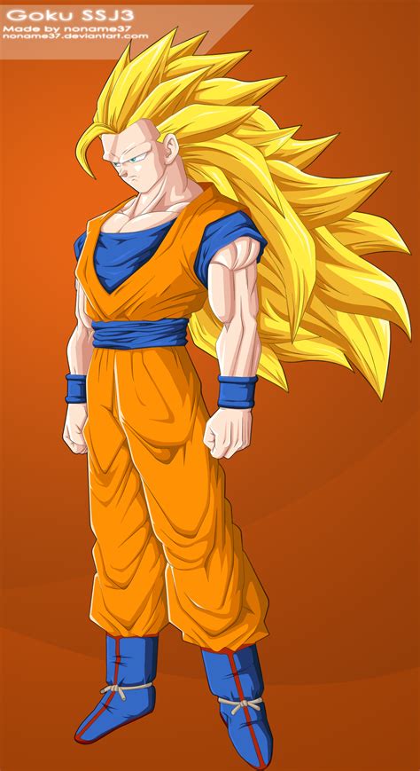 Goku Ssj3 Color By Noname37 On Deviantart