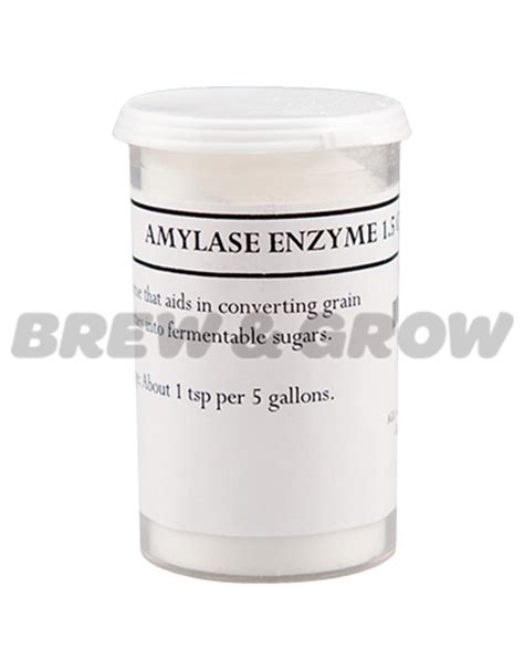 Amylase Enzyme 1 Oz Brew And Grow Hydroponics And Homebrewing Supplies