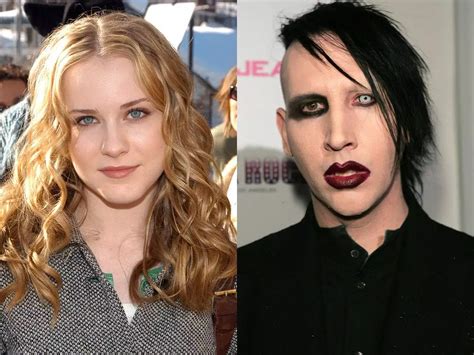 Evan Rachel Wood Accused Marilyn Manson Of Horrifically Abusing Her Here S A Timeline Of What