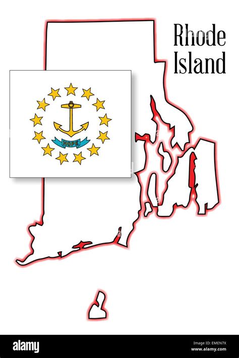 Rhode Island Map Stock Photos And Rhode Island Map Stock Images Alamy