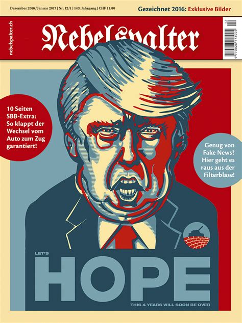 Nebelspalter (nl) swiss satirical magazine (en); Nebelspalter Nr. 12-01/2016-17 - Nebelspalter - Mit uns ...