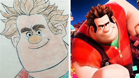 How To Draw Wreck It Ralph Quick Draw Disney Live Youtube