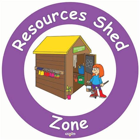 Jenny Mosleys Playground Zone Signs Resources Shed Zone Jenny Mosley Education Training And