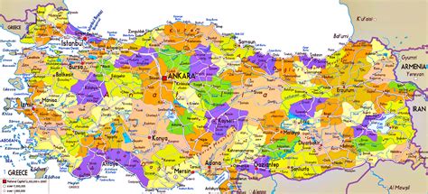 Карты турции для скачивания и просмотра офлайн на телефонах ios и android на туристер.ру Карта Турции с городами