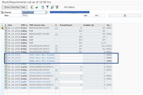 The following are the standard mrp programs that is available in sap: MRP Areas in SAP 1809 | SAP Blogs