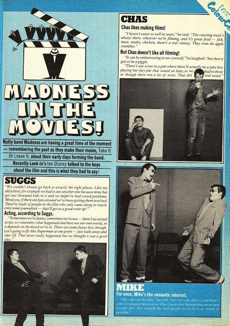 Madness In The Movies One Hit Wonder Making Film Cool Bands