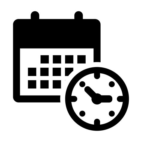 Time Schedule Icon 3738373 Vector Art At Vecteezy