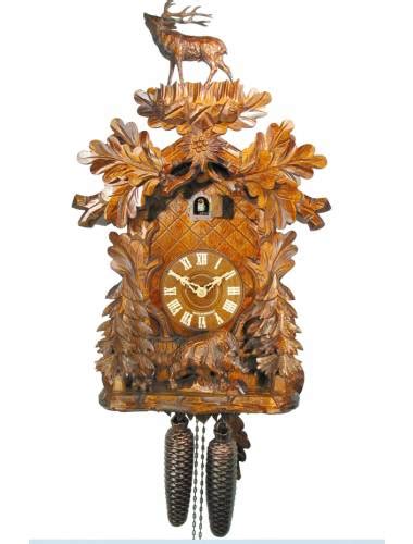 Hand Carved Hunter Style Cuckoo Clock