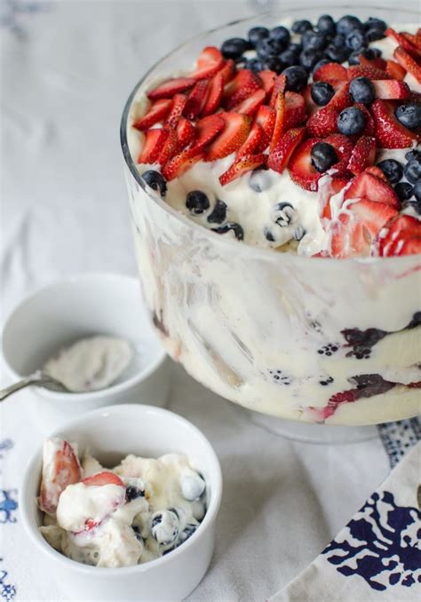 This Red White And Blue Trifle Is The Ultimate 4th Of July Dessert
