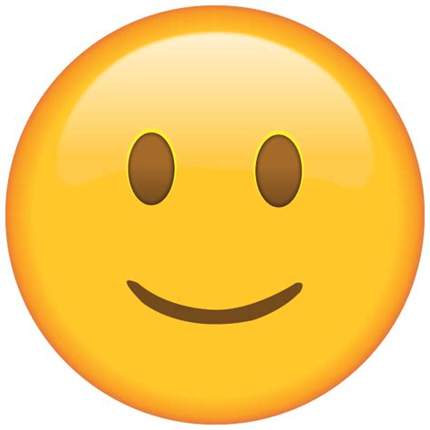 Download Slightly Smiling Face Emoji Emoji Island