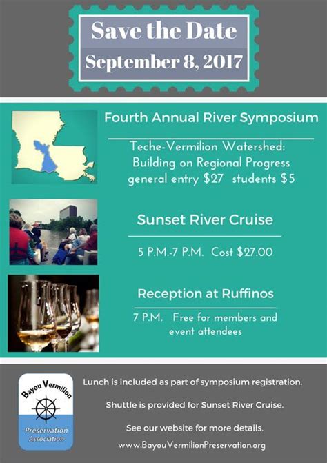 Cwppra Newsflash Fourth Annual River Symposium Save The Date