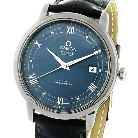 Omega De Ville Prestige Co Axial 39 5mm Mens Watch Luxury Watches Watches Mappin And Webb