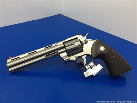 2020 Colt Python 357 Mag Stainless 6 Incredible Snake Series