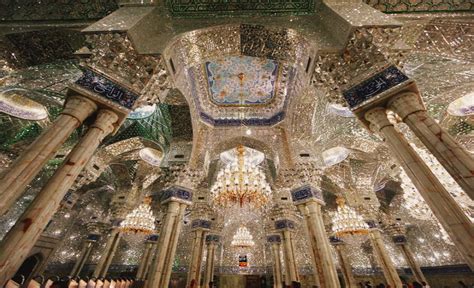 Aliirq The Interior Ceiling Of Imam Ali Shrine Najaf