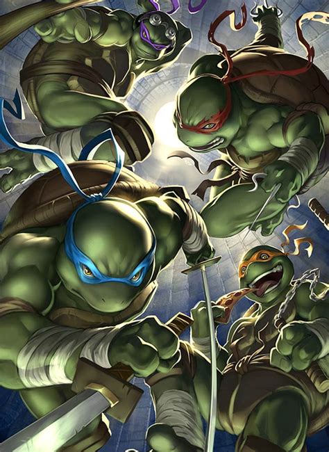 Fan Art Friday Teenage Mutant Ninja Turtles By Techgnotic