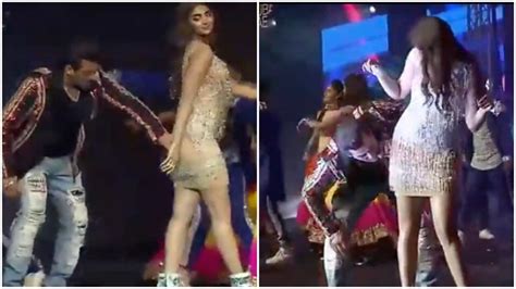 Salman Khan Fails To Drag Off Jumme Ki Raat Step With Pooja Hegde At Dubai Live Performance
