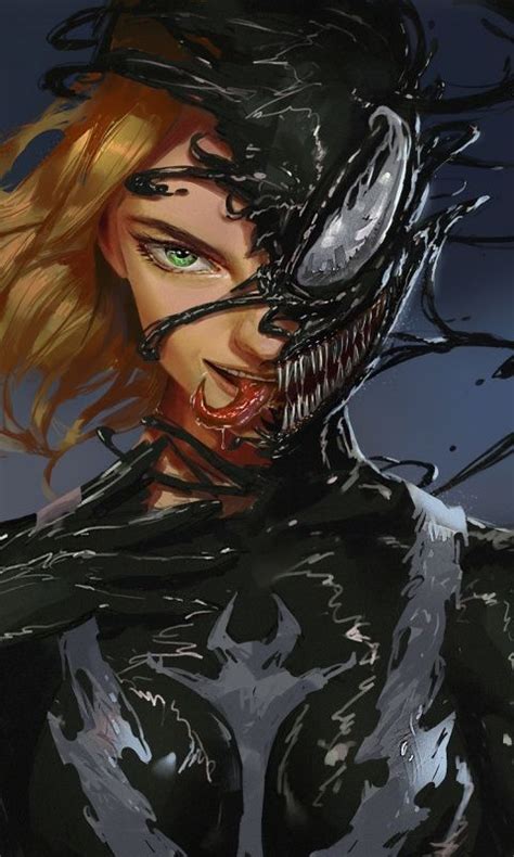 Woman Venom Villain Art 480x800 Wallpaper Venom Comics Marvel