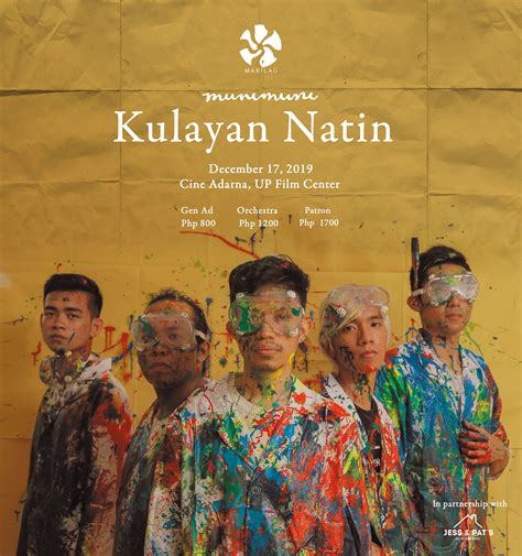 Kulayan Natin Agimat Sining At Kulturang Pinoy