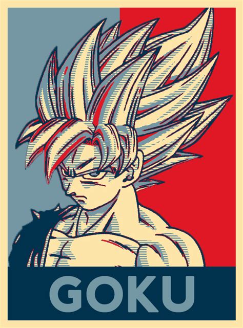 Shop dragon ball goku posters and art prints created by independent artists from around the globe. Poster SSJ GOKU - HOPE by hose1985 on DeviantArt