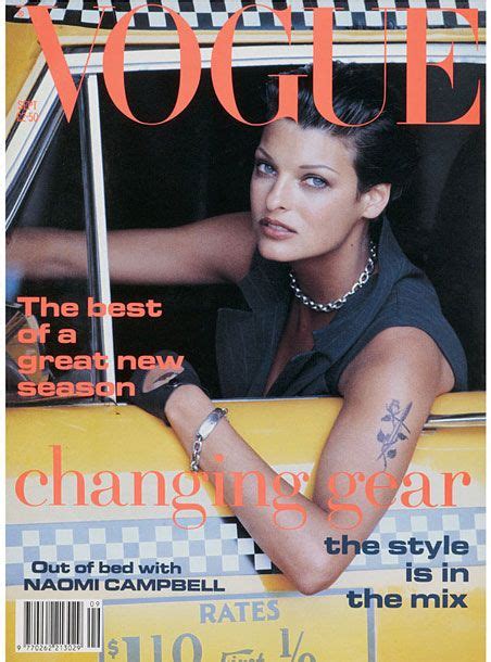 September 1992 Uk Vogue Covers Vogue Magazine Covers