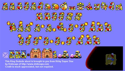 The Spriters Resource Full Sheet View Kirby Super Star Kirbys