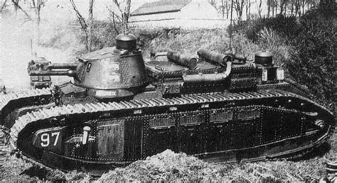 Char Fcm 2c Bis Super Heavy French Tank Prototype Normandie