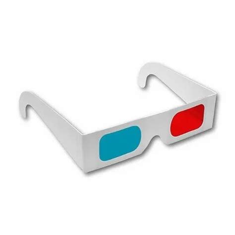 Paper Frame Anaglyph Red Cyan 3d Glasses For Youtube Red Cyan 3d Videos 3d Video Glasses 3