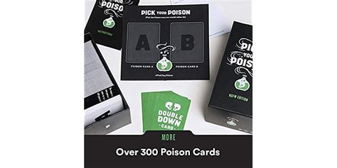Poison Pick Your Poison Adult Card Game