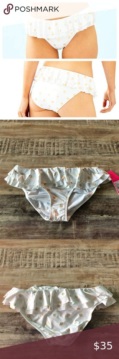 ️sold ️lily Pulitzer Cassia Ruffle Bikini Bottoms Ruffle Bikini