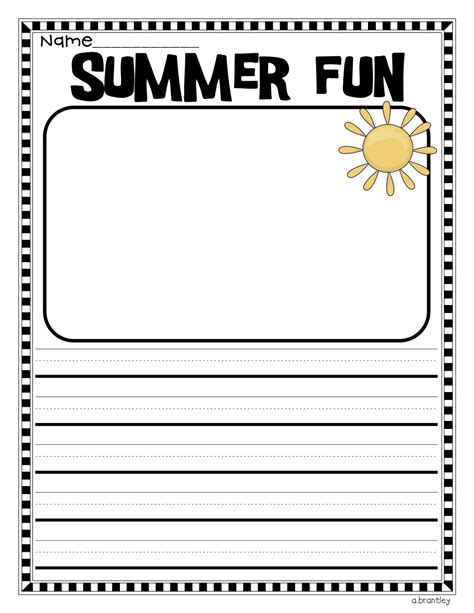 Summer First Grade Review Printables First Grade End Of School Year